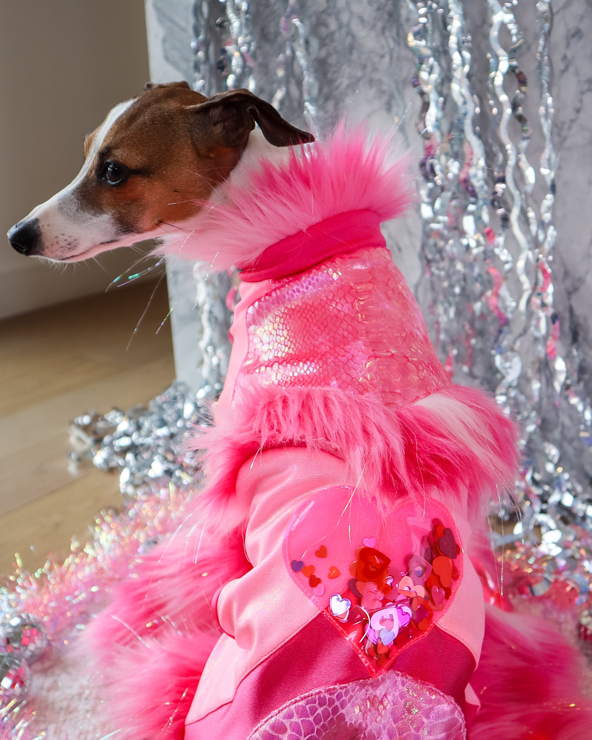 Pawty in Pink Bell Bottom Onesie – Dancing Dog Couture Pawty in Pink Bell Bottom Onesie – Dancing Dog Couture