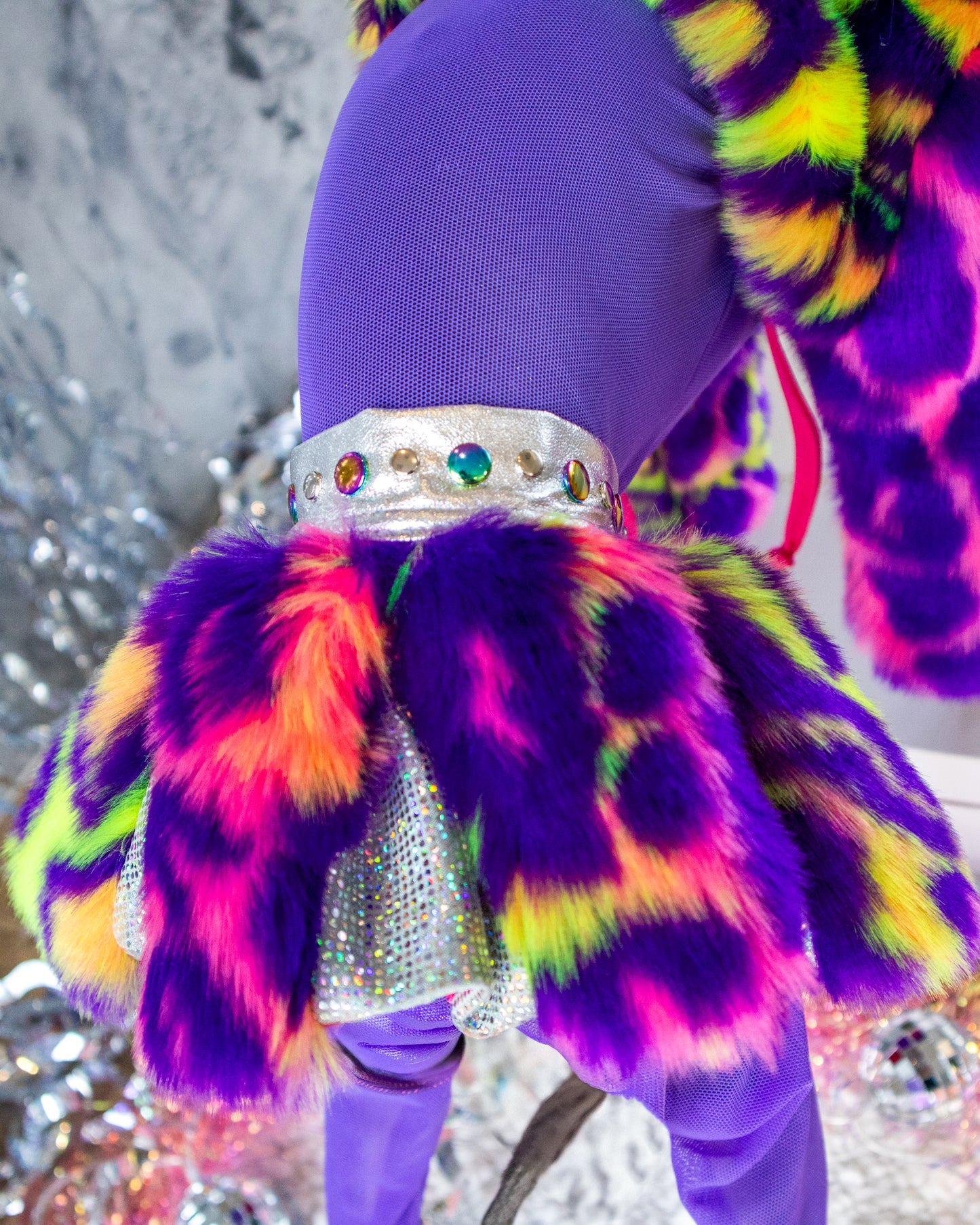 Electric Jungle Pleated Skirt